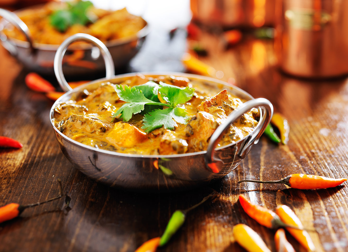 Takeaway curry aloo karahi king n8