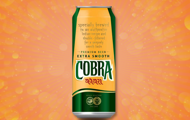Cobra beer can Blue Monsoon MK18