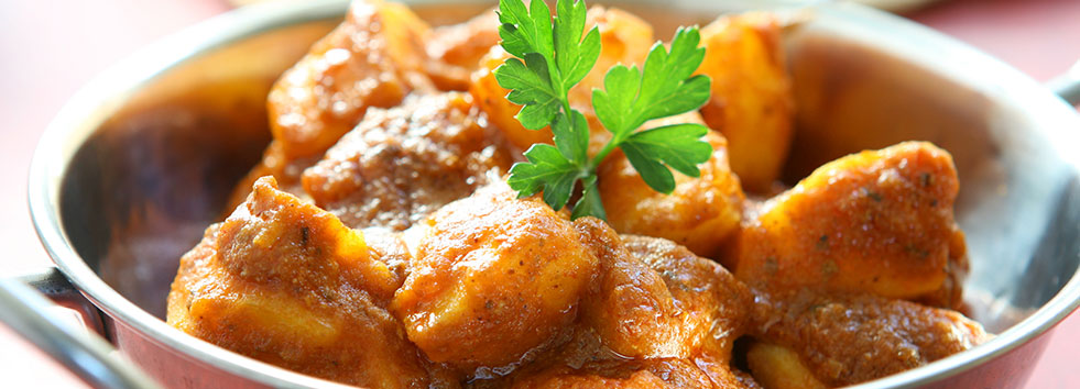 Bombay Aloo Bayleaf Indian Takeaway CM5