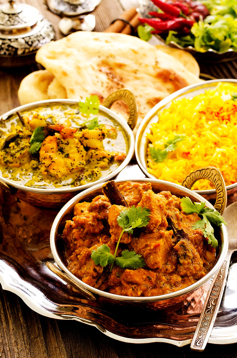 Takeaway thali curry india garden al3