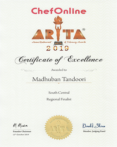 ARTA Finalists Madhuban