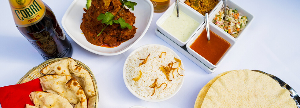 food at India India restaurant ec4a