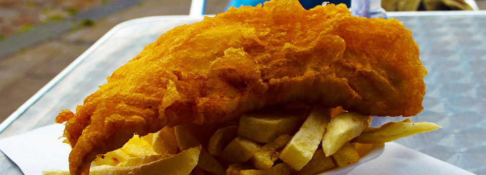 <h2 class='animated fadeInUp'>Providing Best Fish & Chips</h2><p class='animated fadeInDown'>At 186 City Road, Cardiff CF24 3JF</p>