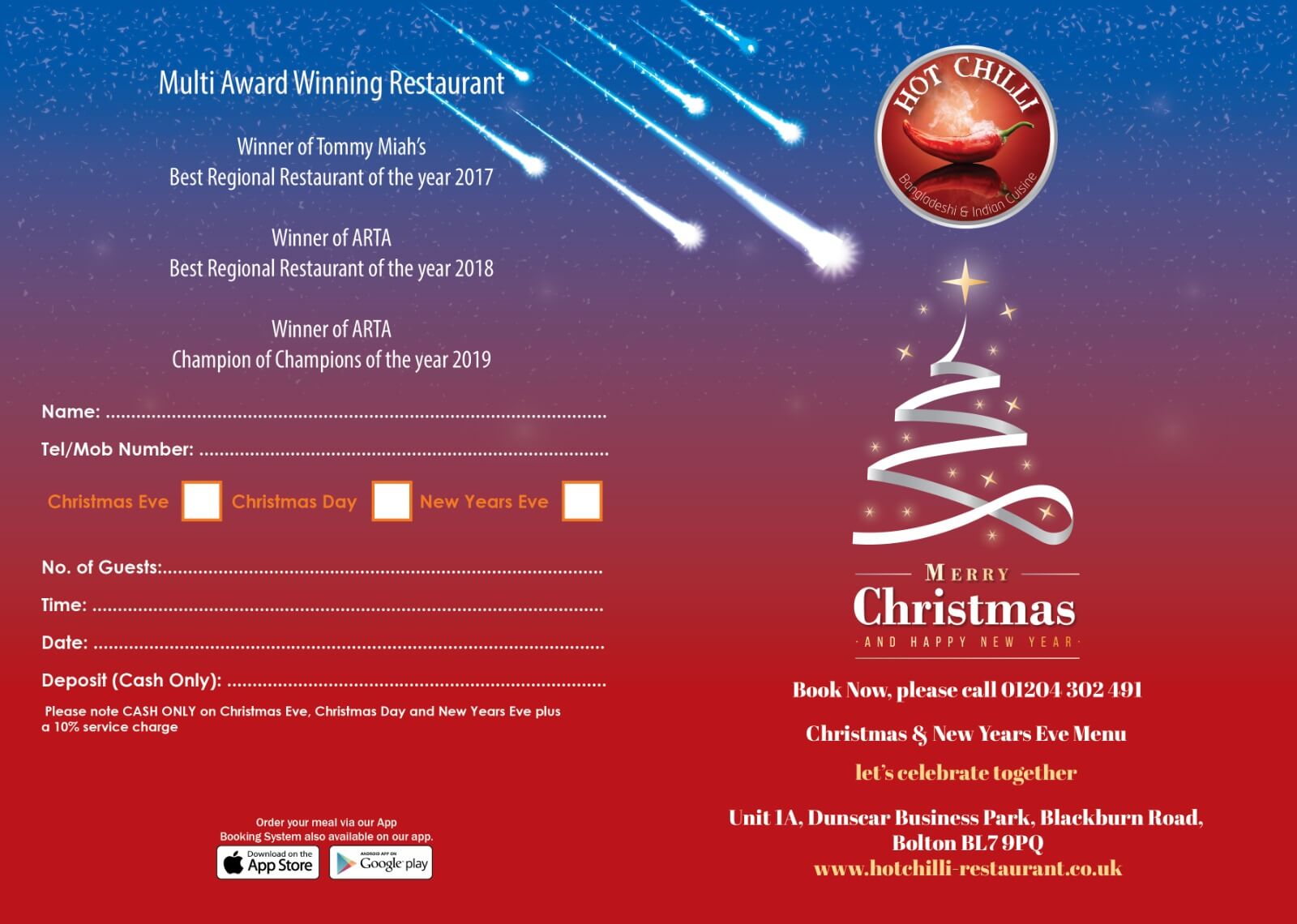 Christmas Menu