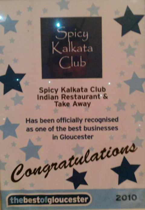 Awards Spicy Kalkata Club At GL2