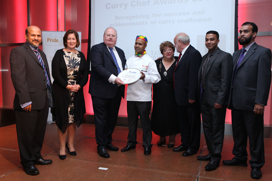Shikha Indian Takeaway curry chef awards IG9