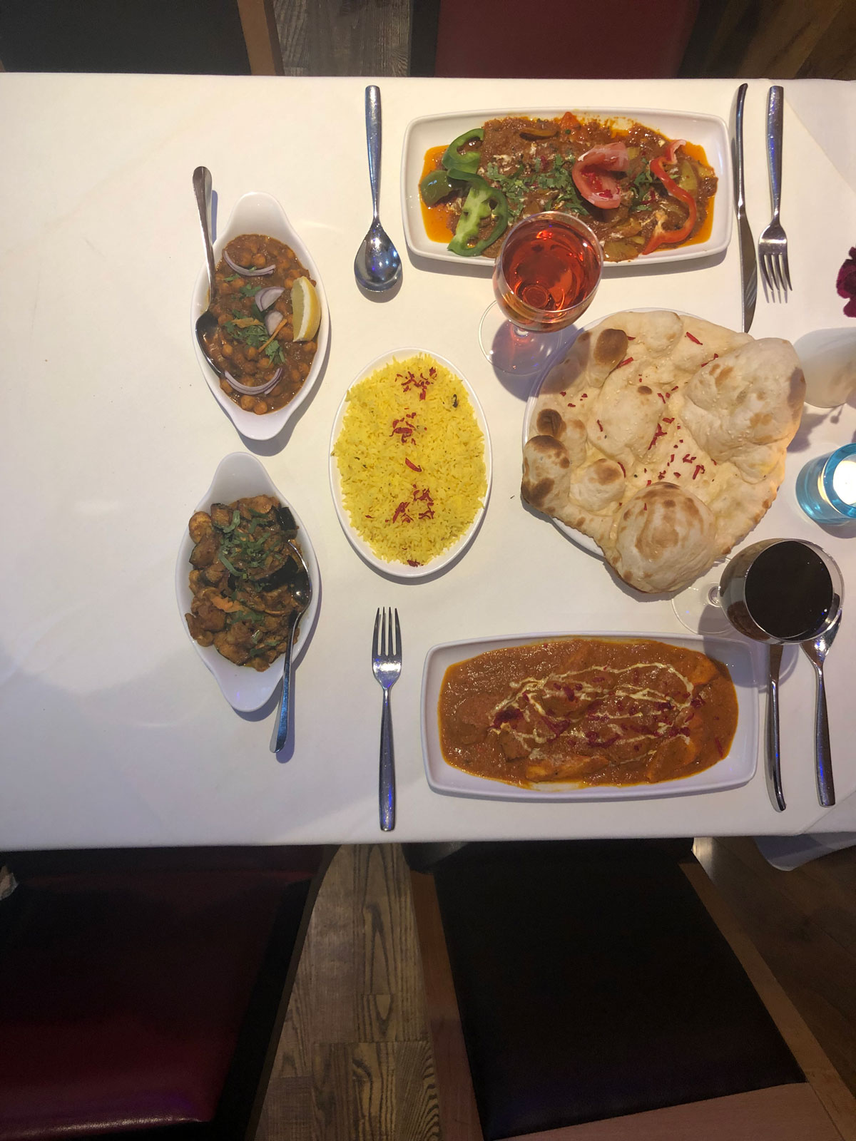 41. Indian food at rajdoot w1u