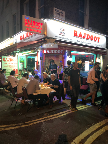 19. Restaurant and Takeaway The Rajdoot W1U