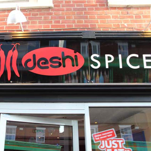 indian food at Deshi Spice Indian Restaurant & Lounge mk40