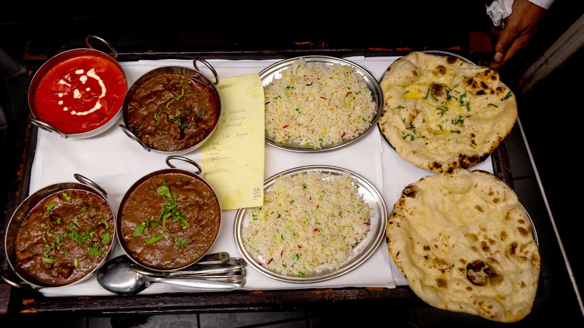 18. takeaway indian food Jayraj LU2