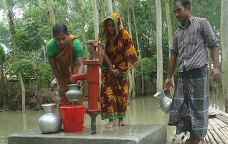Supplying Fresh Water Project in Bangladesh