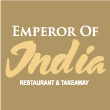 INDIAN takeaway Wiltshire SP4 Emperor Of India logo