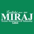 INDIAN takeaway Biscot LU3 Miraj Indian logo